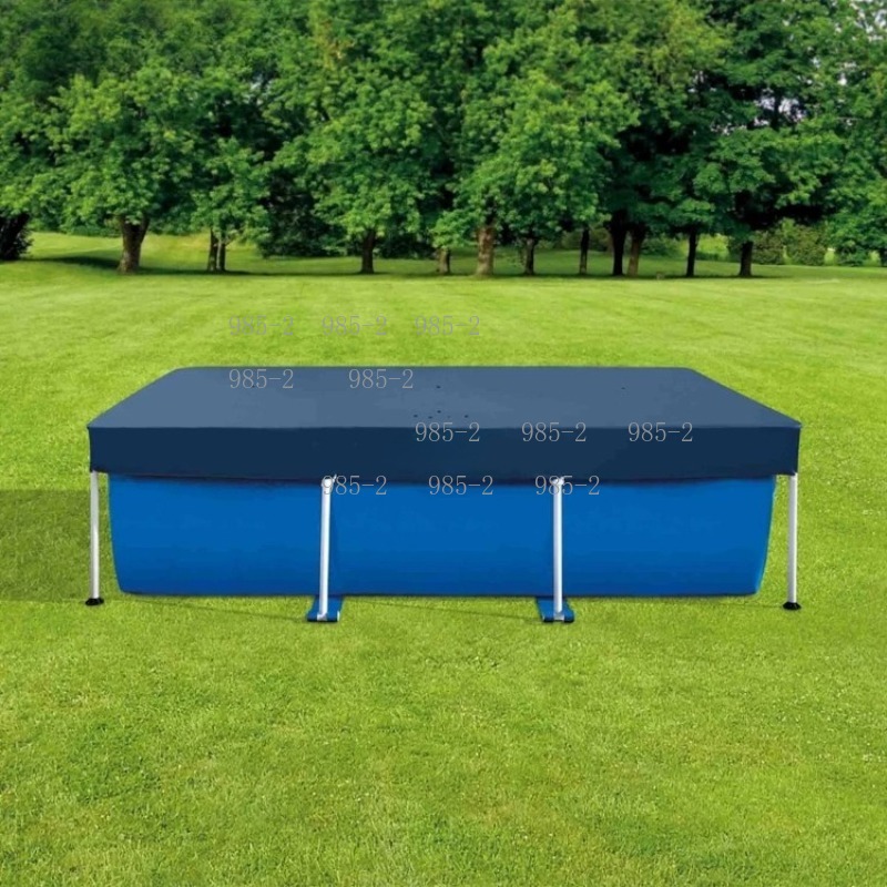 Pool Cover Waterproof - ผ้าคลุมกันฝุ่นสำหรับสระว่ายน้ำทรงสี่เหลี่ยม 28039 ผ้าป้องกันฝุ่นสำหรับสระว่ายน้ำแบบหนาและกันน้ำ