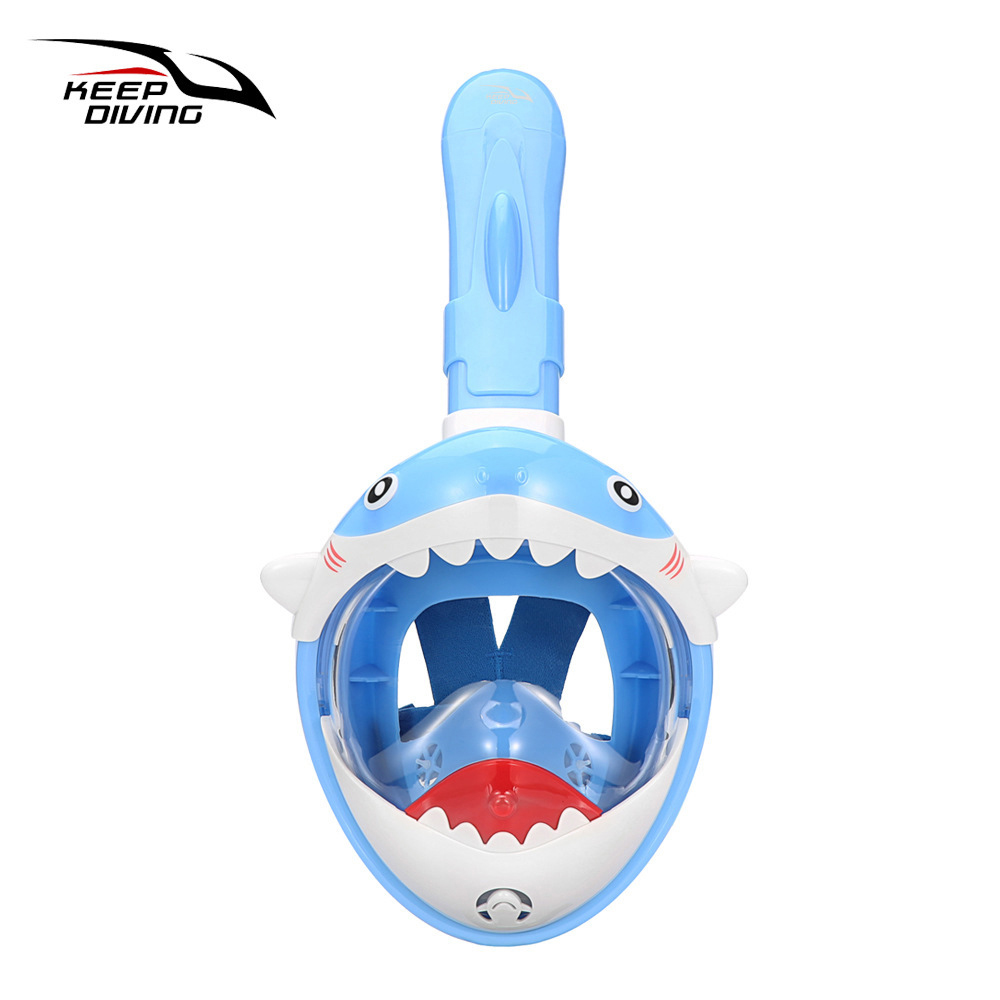 Snorkel Mask Full Face - 2025 ฤดูร้อนใหม่การ์ตูนหน้ากากดําน้ําสําหรับเด็กหน้ากากดําน้ําดูปะการังสําหรับเด็กหญิงใต้น้ําแว่นตาว่ายน้ํา