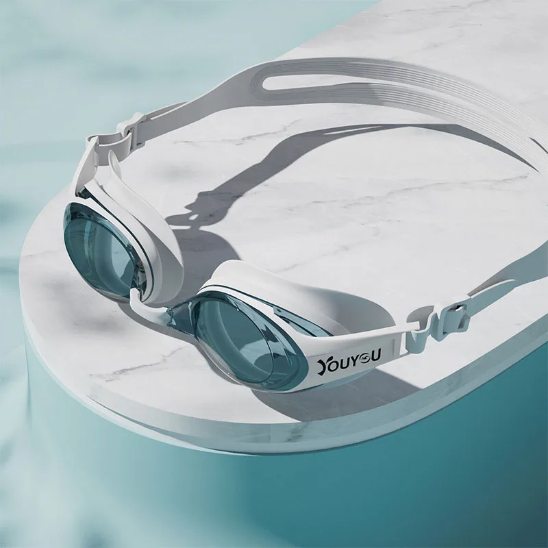Swim Goggles Anti Fog Uv - แว่นตาว่ายน้ำสำหรับผู้ใหญ่ แว่นตาว่ายน้ำแบบมืออาชีพ กันน้ำ ป้องกันฝ้า ป้องกันรังสียูวี สำหรับผู้ชาย