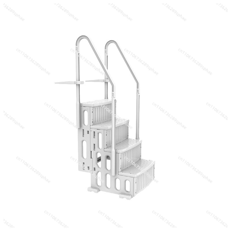 Pool Ladder Above Ground - บันไดพลาสติกสำหรับสระว่ายน้ำเหนือพื้นดิน BB, บันไดสระว่ายน้ำ