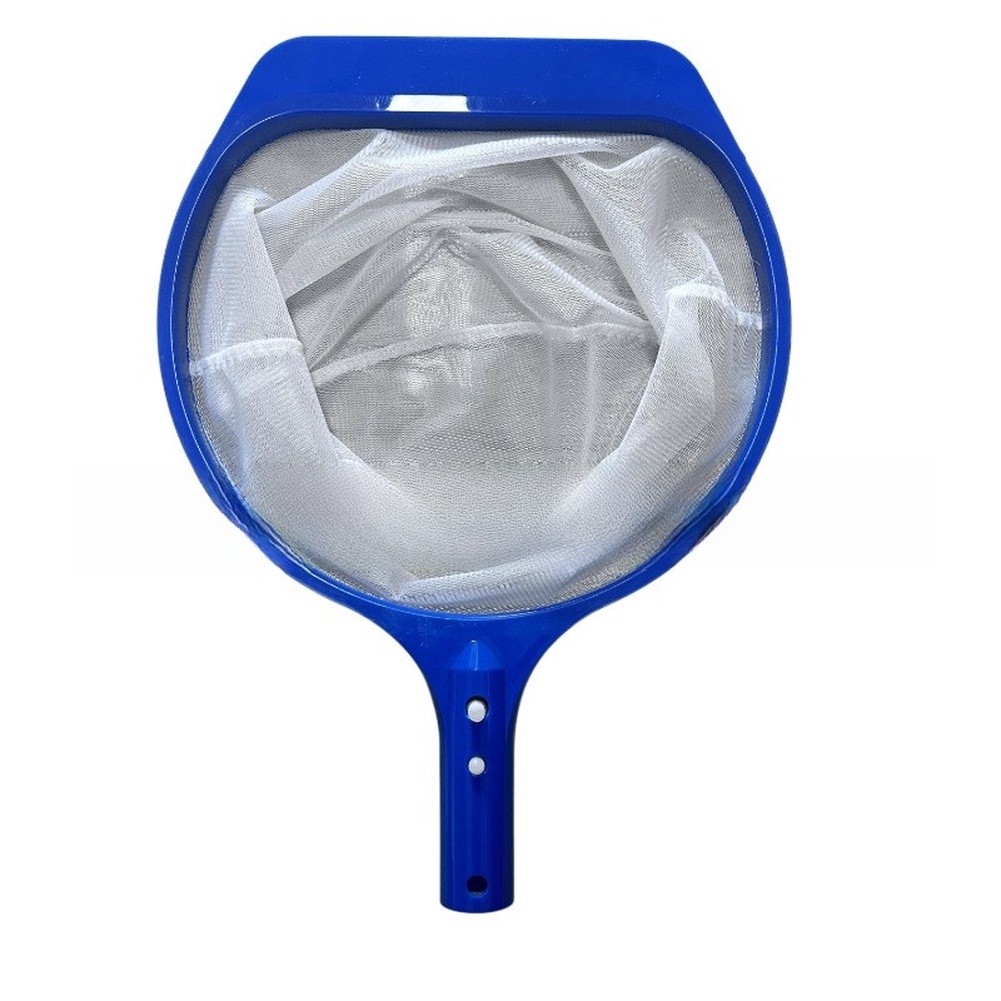 Pool Skimmer Net - ตาข่ายกรองสระว่ายน้ำน้ำหนักเบาพร้อมตาข่ายละเอียดสำหรับทำความสะอาดเศษใบไม้ในสระว่ายน้ำ สปา และอ่างน้ำร้อน อุปกรณ์ทำสวน