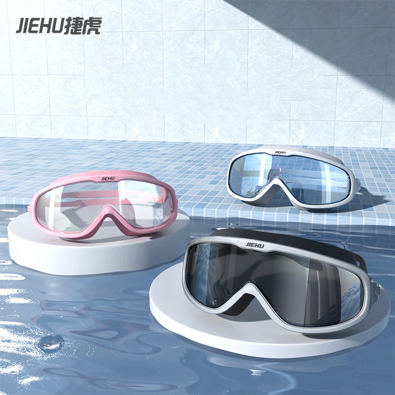 Swim Goggles Anti Fog Uv - ผู้ใหญ่สายตาสั้น Professional ซิลิโคนกันน้ำ HD แว่นตา Anti