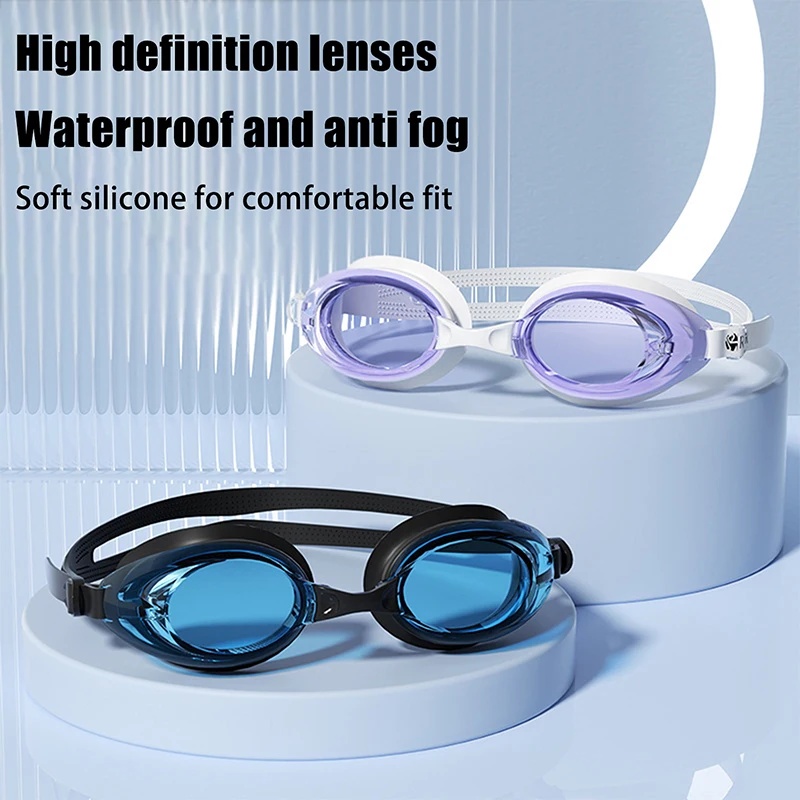Swim Goggles Anti Fog Uv - แว่นตาว่ายน้ํามืออาชีพสําหรับผู้ใหญ่ผู้ชายผู้หญิงมืออาชีพสระว่ายน้ํากันน้ําป้องกันหมอกว่ายน้ําแว่นตาป้องกันรังสียูวี
