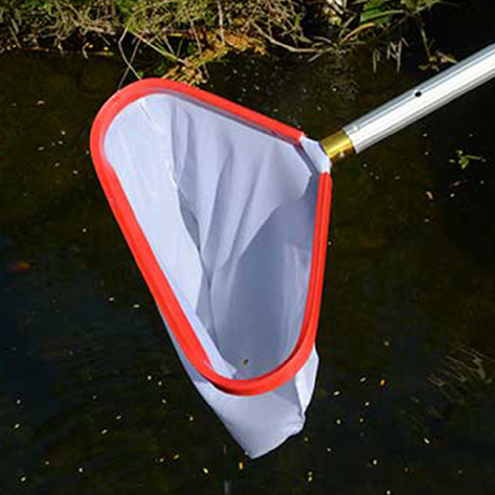 Pool Skimmer Net - ตาข่ายลงจอดสระว่ายน้ํา ตาข่ายละเอียด ตาข่ายสระว่ายน้ําพร้อมที่จับอลูมิเนียม ตาข่ายพายใบสระว่ายน้ํา ตาข่ายสระว่ายน้ํามืออาชีพสําหรับเศษใบไม้