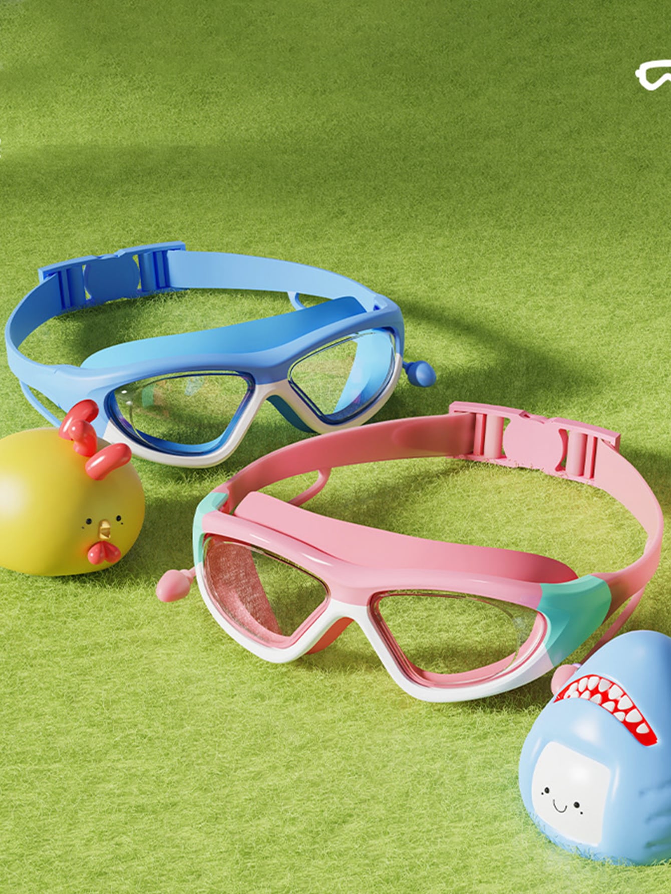 เด็กความละเอียดสูงกันน้ําและป้ - Swim Goggles Anti Fog Uv บทวิจารณ์และราคา