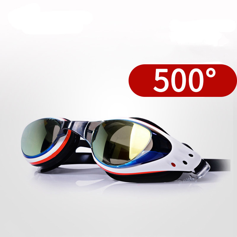 Professional สายตาสั้นแว่นตาว่ - Swim Goggles Anti Fog Uv บทวิจารณ์และราคา