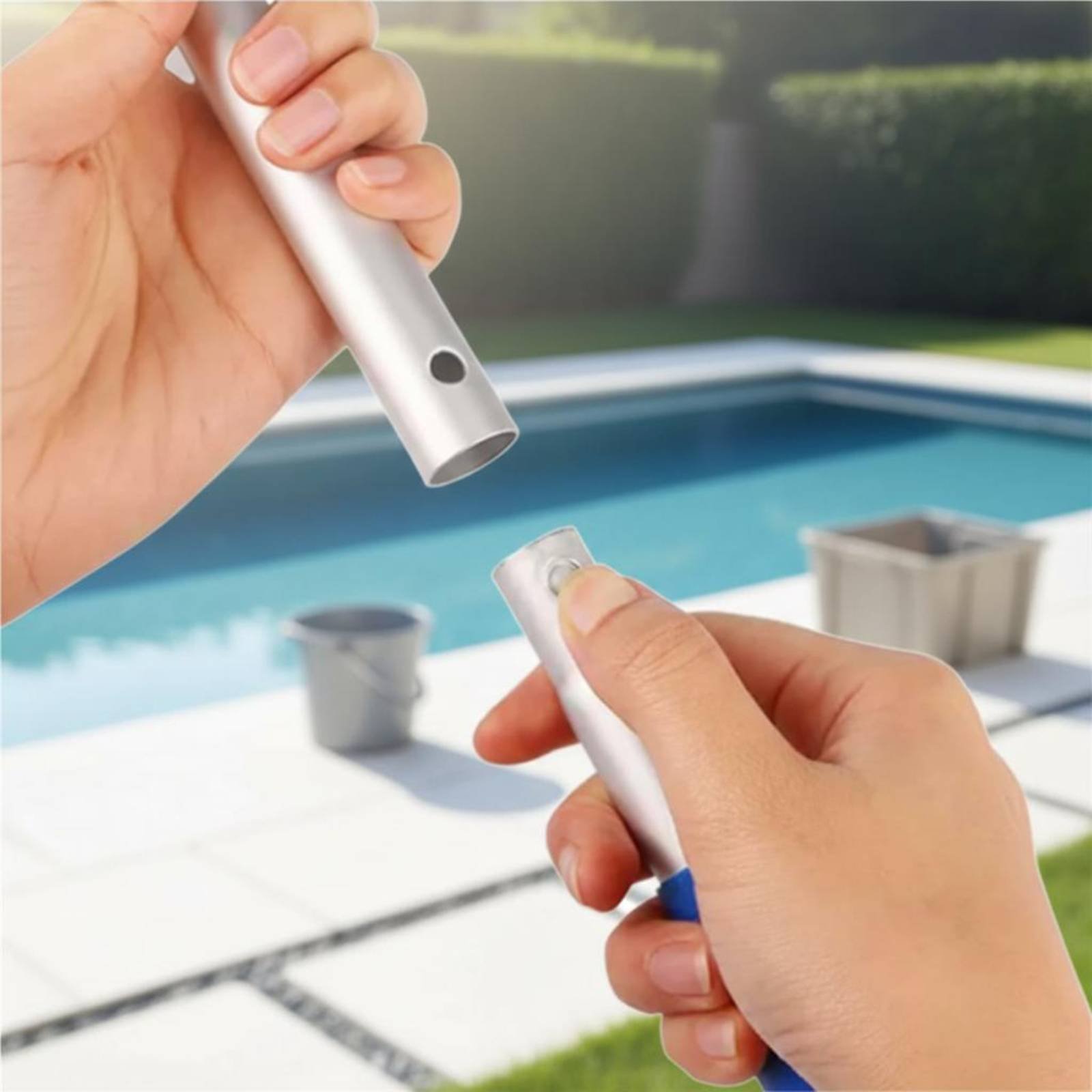 ตาข่ายกรองใบไม้ในสระแบบถอดได้  - Pool Skimmer Net บทวิจารณ์และราคา