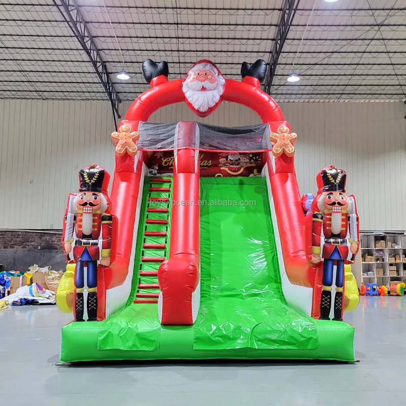 สไลเดอร์เป่าลมคริสต์มาสกลางแจ้ - Water Slide Inflatable บทวิจารณ์และราคา