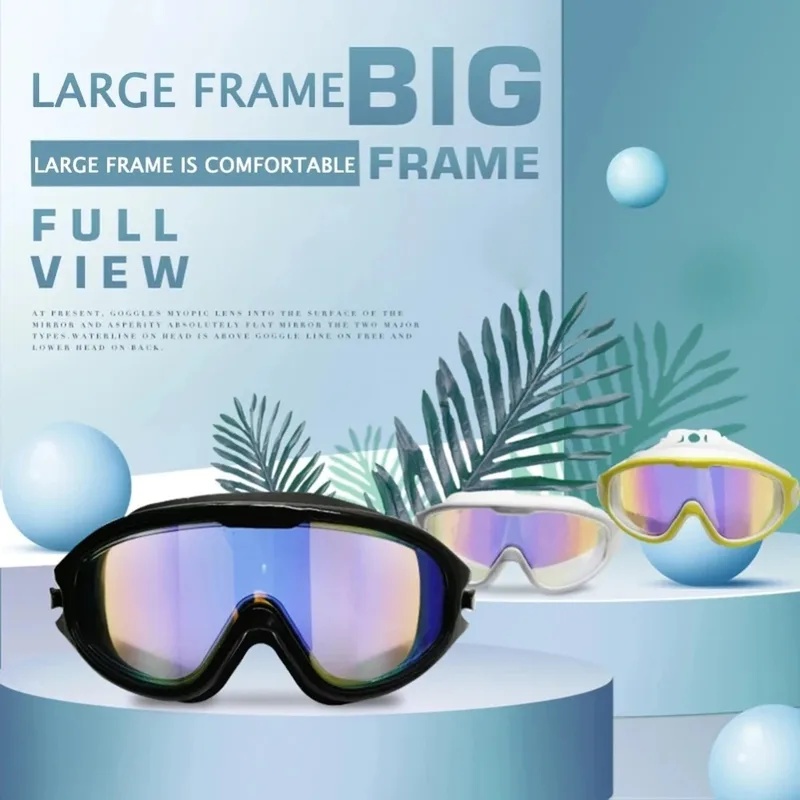 แว่นตาว่ายน้ำสำหรับผู้ใหญ่ เลน - Swim Goggles Anti Fog Uv บทวิจารณ์และราคา