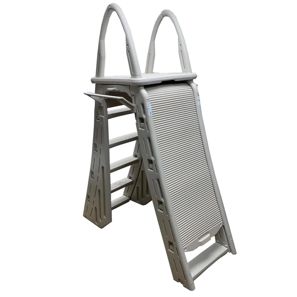 บันไดสระว่ายน้ำแบบตั้งพื้น 720 - Pool Ladder Above Ground บทวิจารณ์และราคา