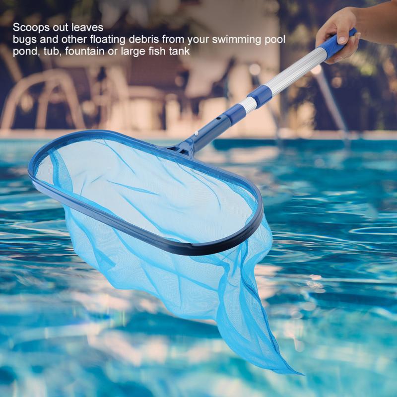 ตาข่ายทำความสะอาดใบไม้ในสระน้ำ - Pool Skimmer Net บทวิจารณ์และราคา