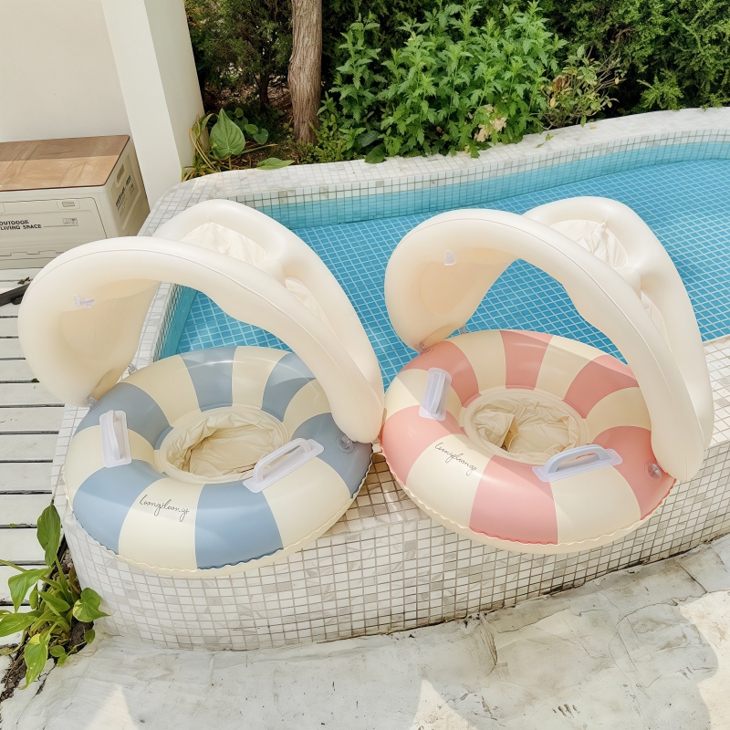 แหวนว่ายน้ําเด็กความปลอดภัยกาง - Pool Float Ring Inflatable บทวิจารณ์และราคา