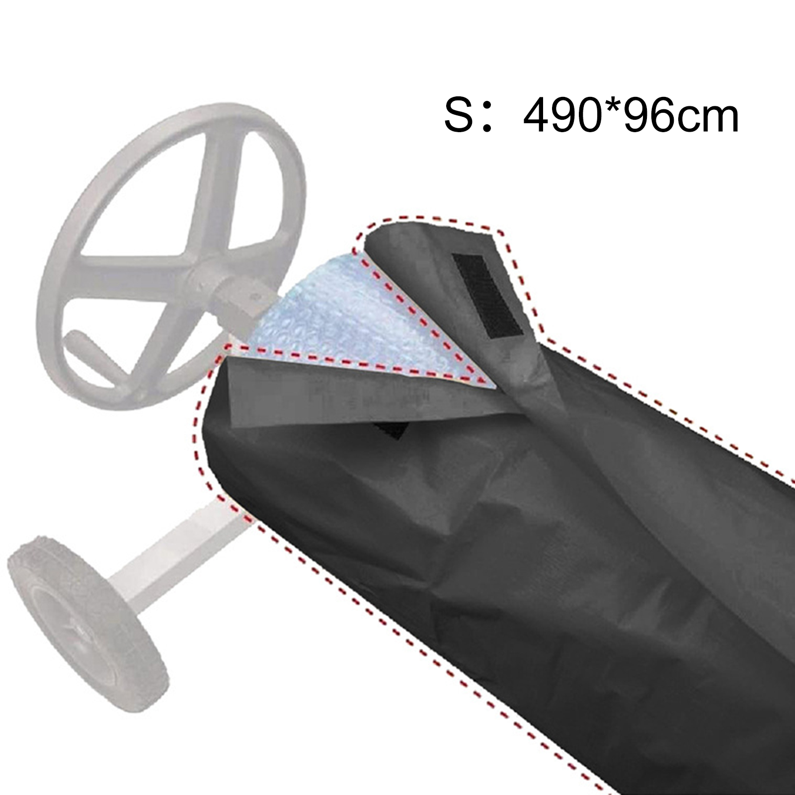 ฝาครอบม้วนผ้าคลุมสระว่ายน้ำ ฝา - Pool Cover Waterproof บทวิจารณ์และราคา