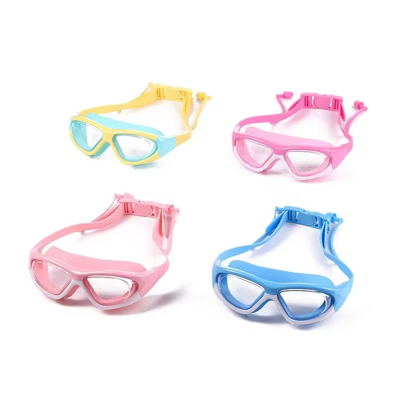 แว่นตาว่ายน้ำกรอบใหญ่กันน้ำและ - Swim Goggles Anti Fog Uv บทวิจารณ์และราคา
