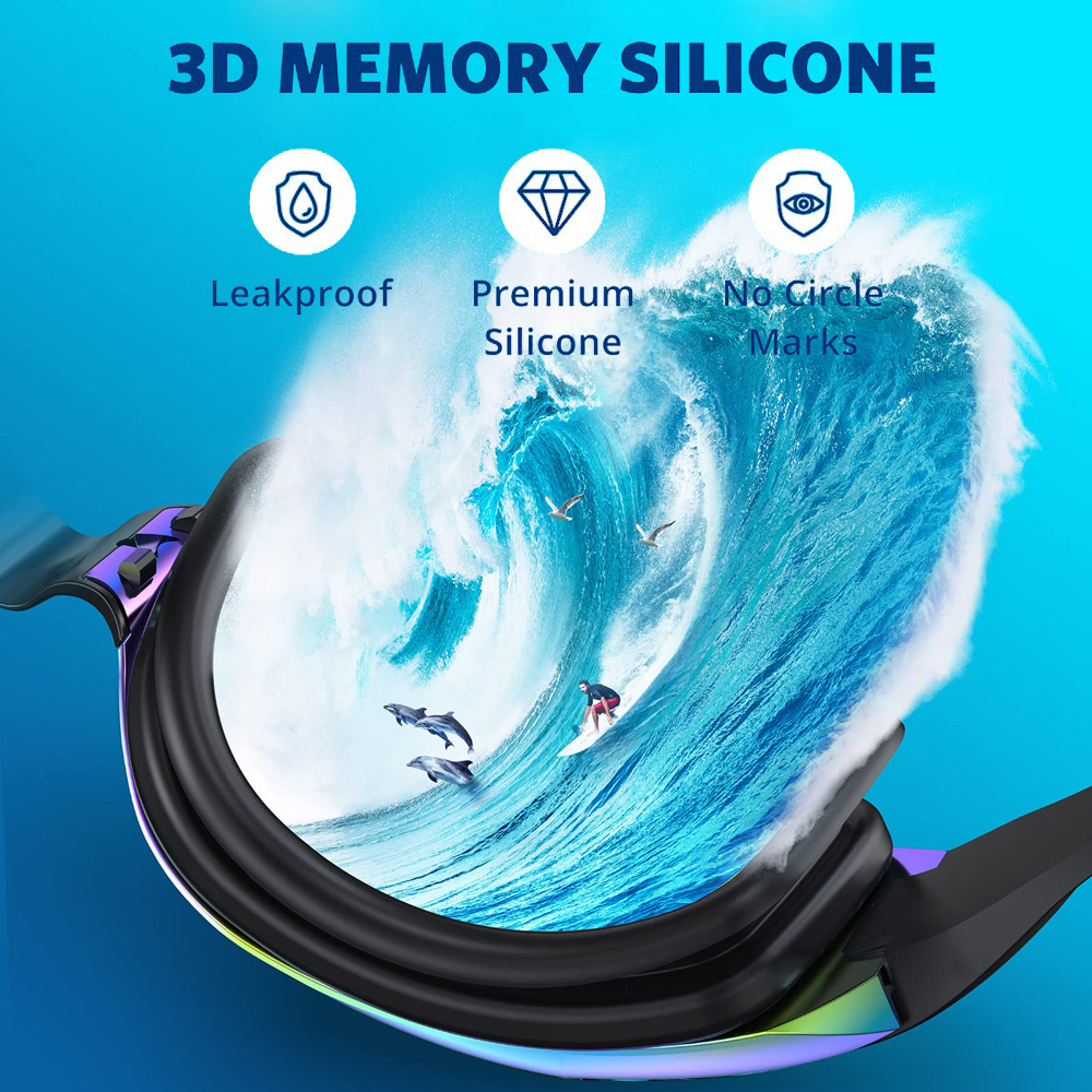 แว่นตาว่ายน้ํามืออาชีพแว่นตาว่ - Swim Goggles Anti Fog Uv บทวิจารณ์และราคา