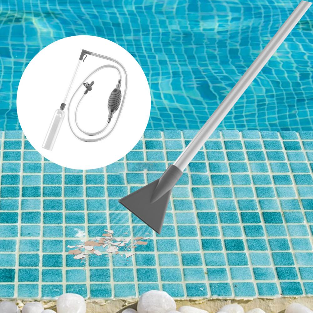 เครื่องดูดฝุ่นสระว่ายน้ำแบบไร้ - Pool Vacuum Manual บทวิจารณ์และราคา