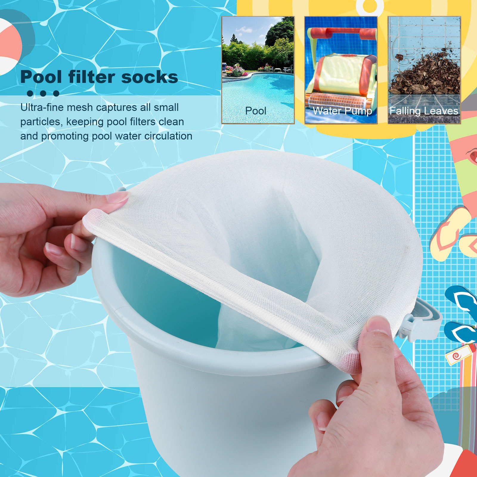 100-5PCS สระว่ายน้ํา Skimmer ถ - Pool Skimmer Net บทวิจารณ์และราคา