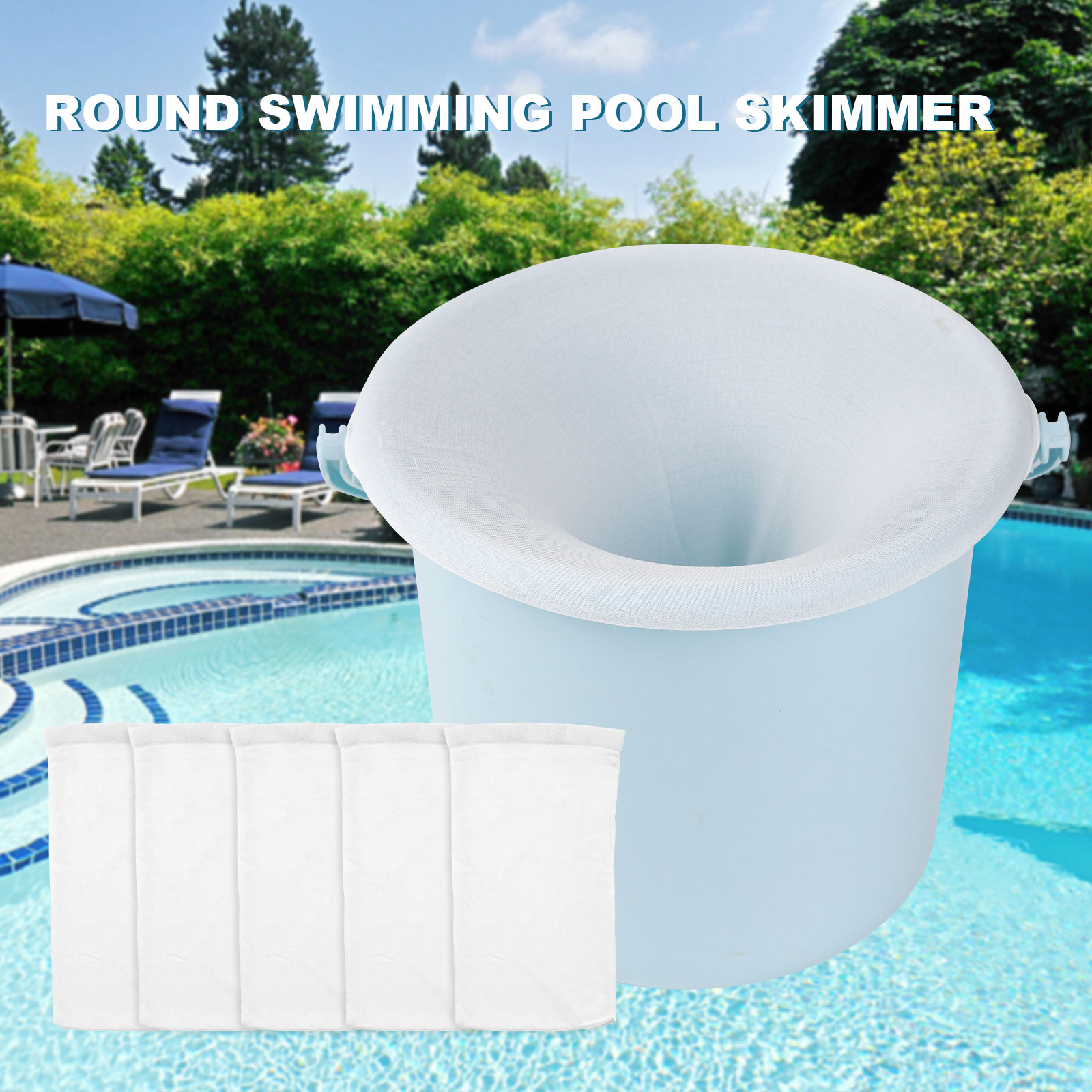 100-5PCS สระว่ายน้ํา Skimmer ถ - Pool Skimmer Net บทวิจารณ์และราคา