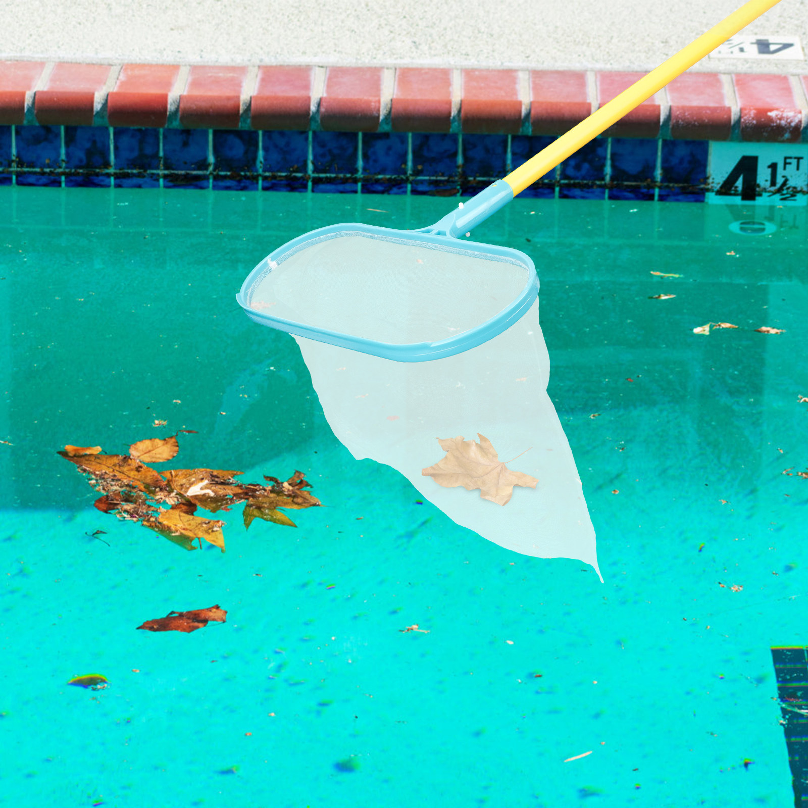 ตาข่ายทำความสะอาดสระว่ายน้ำ ตา - Pool Skimmer Net บทวิจารณ์และราคา