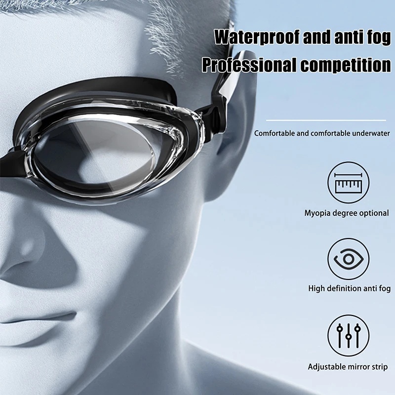 แว่นตาว่ายน้ํามืออาชีพสําหรับผ - Swim Goggles Anti Fog Uv บทวิจารณ์และราคา