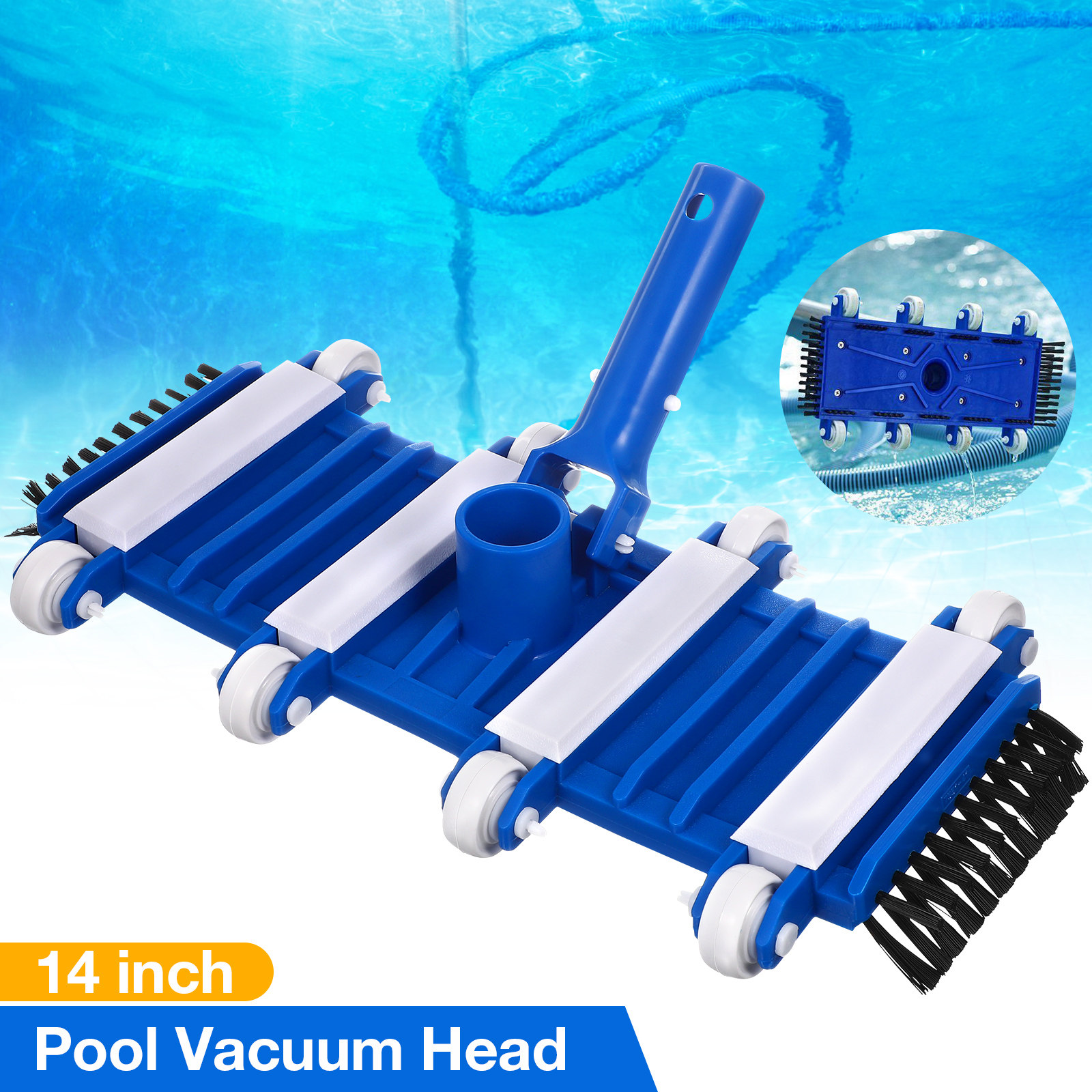 หัวดูดสิ่งสกปรกสำหรับสระว่ายน้ - Pool Vacuum Manual บทวิจารณ์และราคา