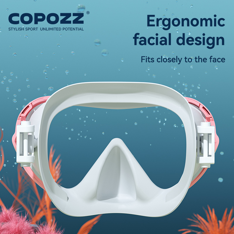 COPOZZ หน้ากากดำน้ำแบบใหม่ หน้ - Snorkel Mask Full Face บทวิจารณ์และราคา