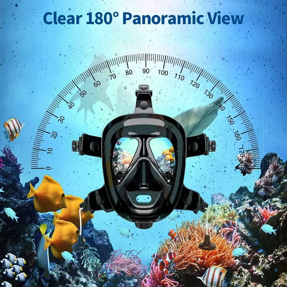 หน้ากากดำน้ำแบบเต็มหน้า TRIMIX - Snorkel Mask Full Face บทวิจารณ์และราคา