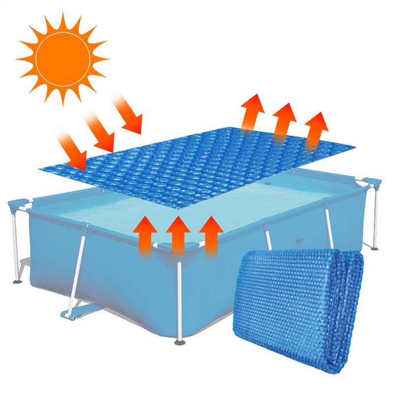 ฝาครอบสระว่ายน้ําพลังงานแสงอาท - Pool Cover Waterproof บทวิจารณ์และราคา