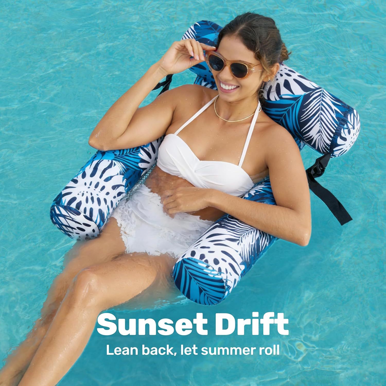 เก้าอี้ลอยน้ำเป่าลมสำหรับฤดูร้ - Pool Lounger Inflatable บทวิจารณ์และราคา