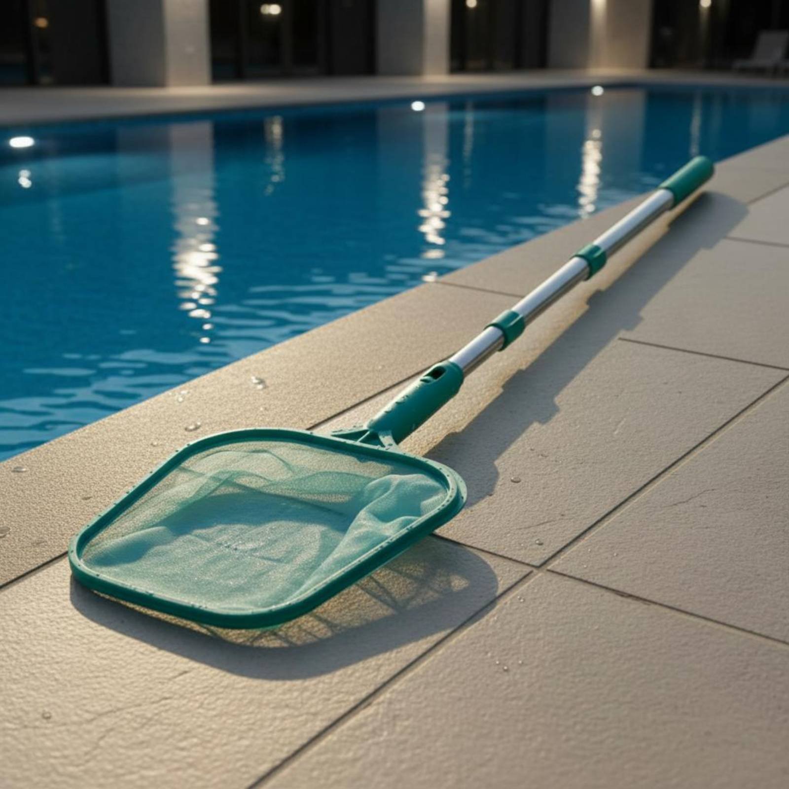 ตาข่ายกรองใบไม้ในสระพร้อมเสาปร - Pool Skimmer Net บทวิจารณ์และราคา