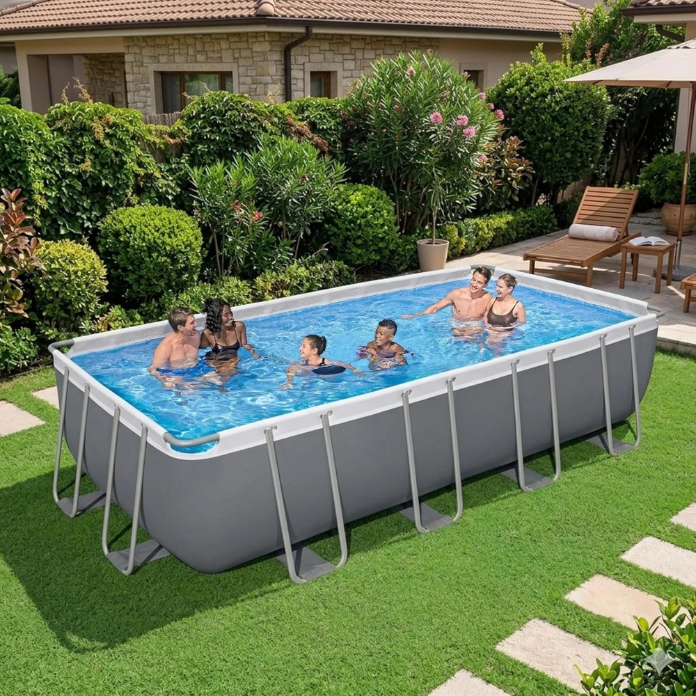 ชุดสระว่ายน้ำทรงสี่เหลี่ยมผืนผ - Pool Ladder Above Ground บทวิจารณ์และราคา